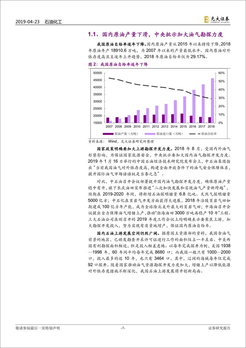 《油服行业价值分析报告：上游资本开支提高预期明确，行业景气度有望复苏-20190423-光大证券-37页》 - 第8页预览图