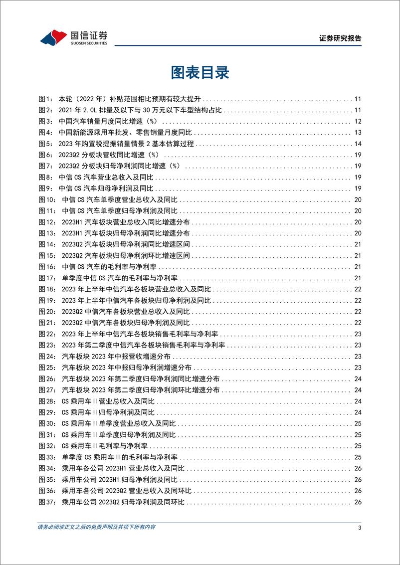 《汽车行业9月投资策略暨中报总结：8月乘用车同比增长2%，板块中报利润同比增长28%-20230911-国信证券-56页》 - 第4页预览图