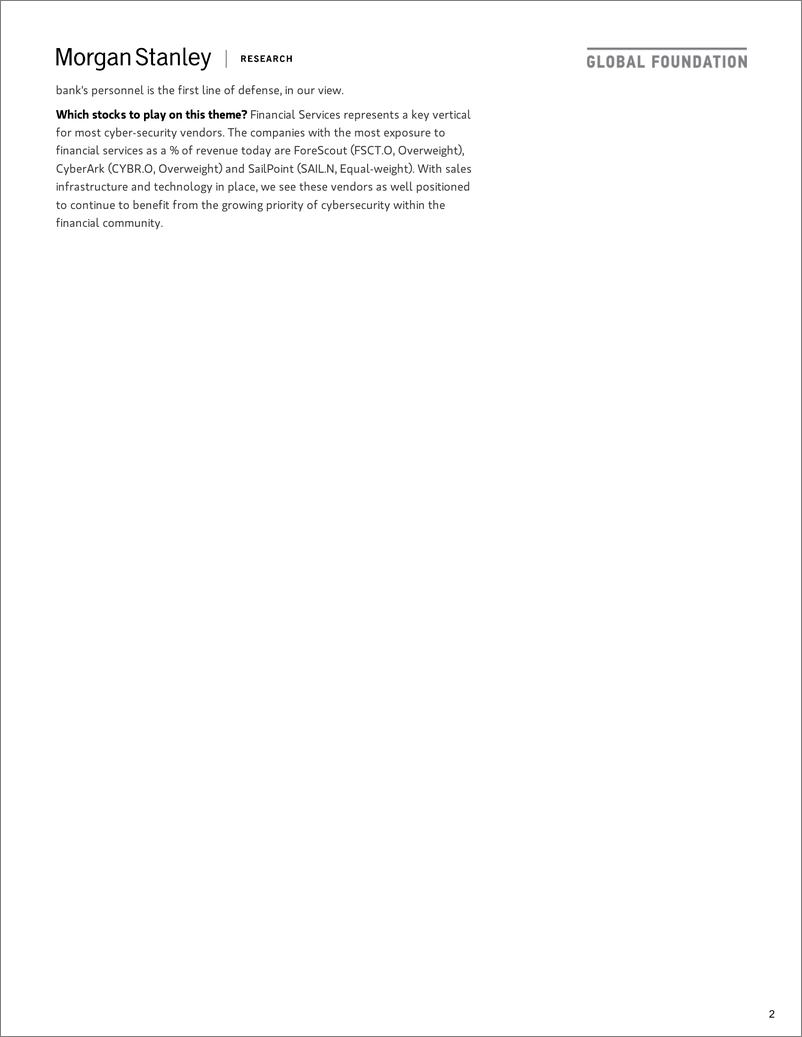 《摩根士丹利-全球-银行与IT服务业-确保保险库的安全：网络支出-2019.8.6-44页》 - 第3页预览图