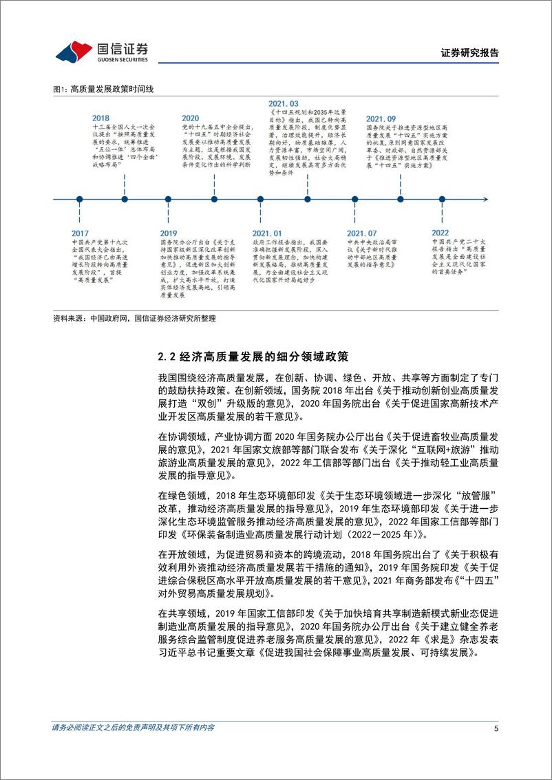 《宏观经济专题研究：聚焦经济高质量发展（上篇）-20221205-国信证券-23页》 - 第6页预览图