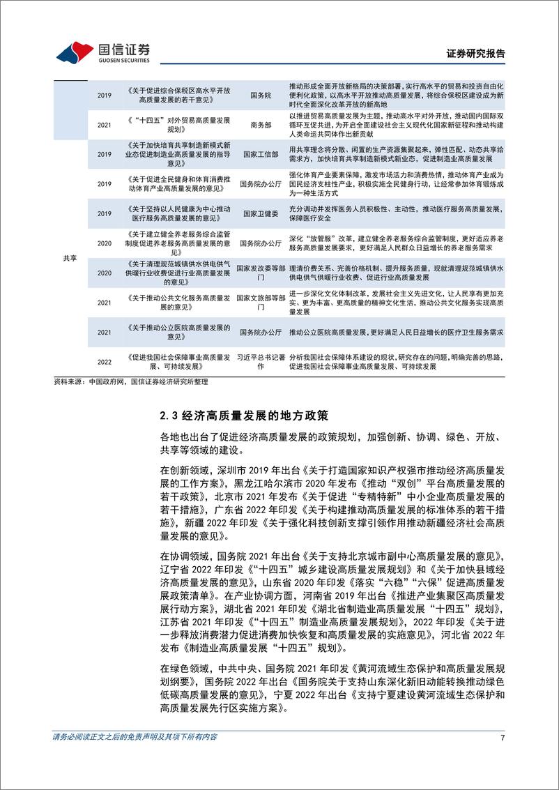 《宏观经济专题研究：聚焦经济高质量发展（上篇）-20221205-国信证券-23页》 - 第8页预览图