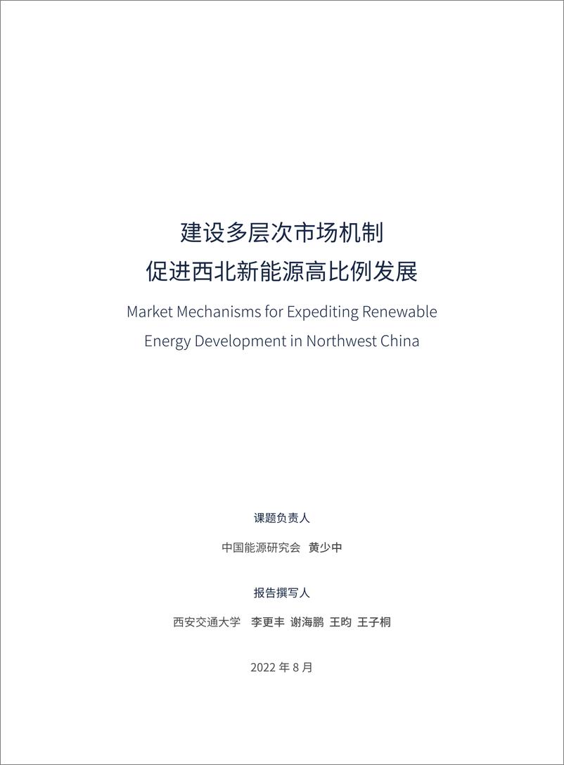 《建设多层次市场机制 促进西北新能源高比例发展-44页》 - 第4页预览图