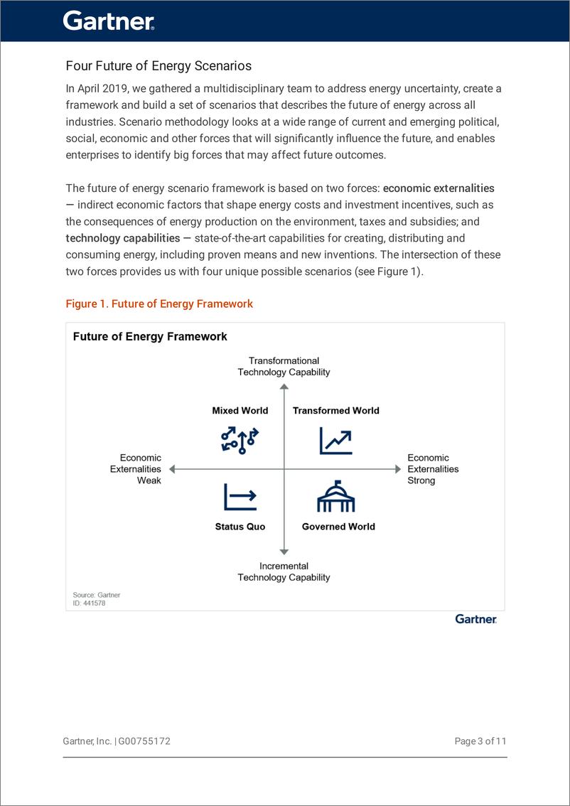 《Gartner -使用情景规划为不确定的能源未来做好准备（英）-18页》 - 第5页预览图