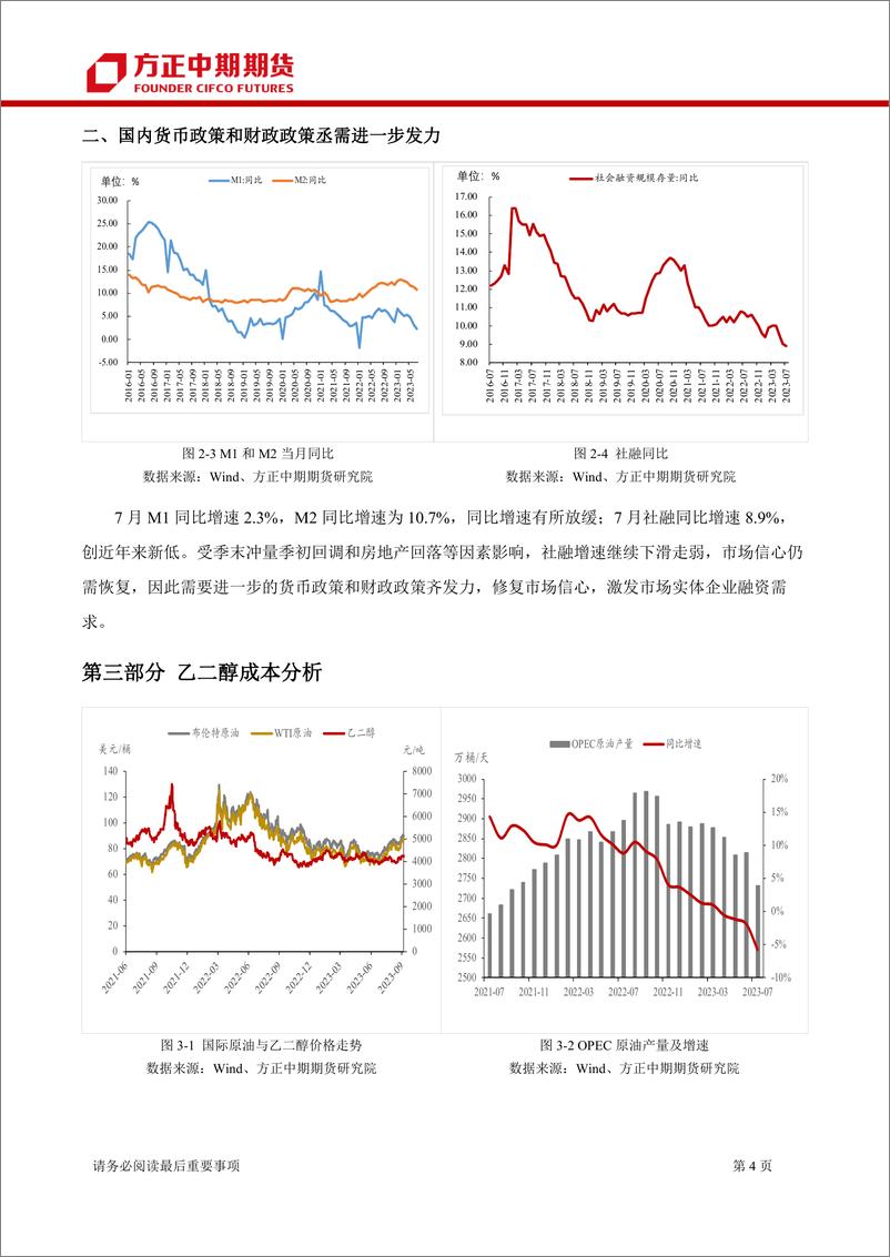 《乙二醇三季度行情回顾与四季度展望：供需双增令期价横盘震荡-20230911-方正中期期货-27页》 - 第7页预览图