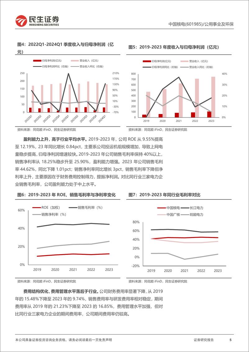 《中国核电(601985)深度报告：发轫之初，走硬“核”之路-240815-民生证券-30页》 - 第5页预览图