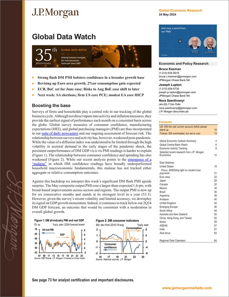 《JPMorgan Econ  FI-Global Data Watch Boosting the base-108384604》 - 第1页预览图