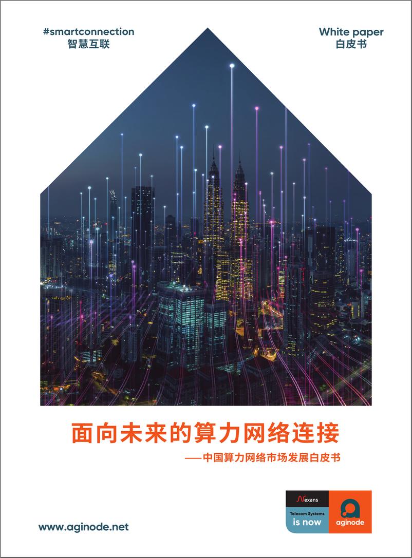 《Aginode安捷诺：2024面向未来的算力网络连接-中国算力网络市场发展白皮书（20页）》 - 第1页预览图