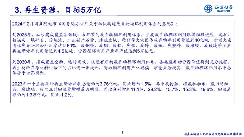 《环保行业：地方化债解后顾之忧，绿色金融助美丽中国-241119-海通证券-15页》 - 第7页预览图