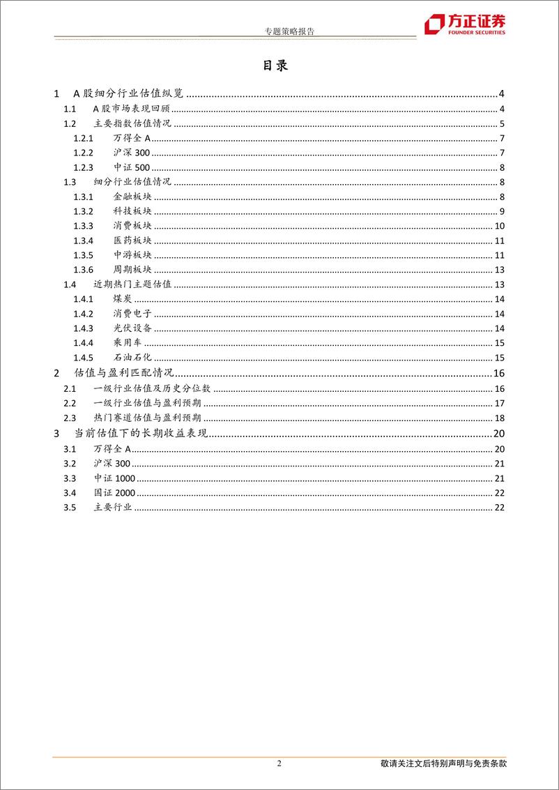 《专题策略报告：小盘行情下的热门赛道估值-20220823-方正证券-24页》 - 第3页预览图