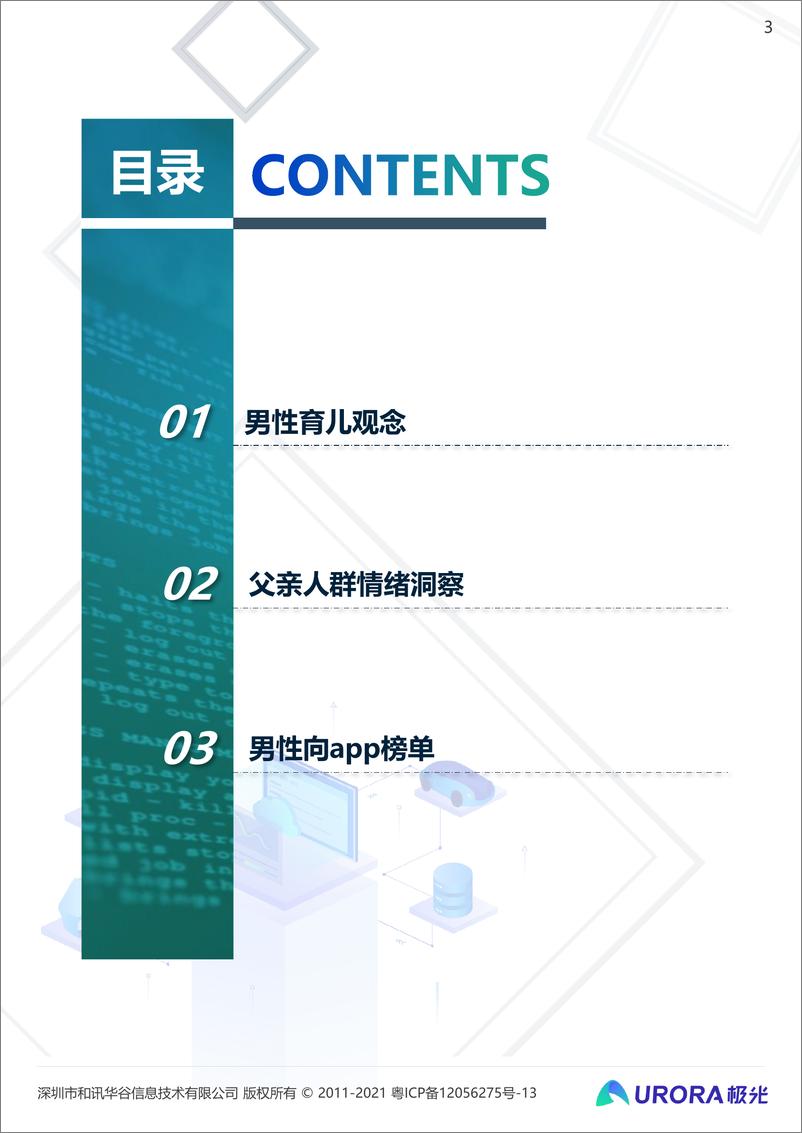 《极光-当代父亲的育儿真相——2021年已育男性人群洞察报告-2021.6-22页》 - 第3页预览图