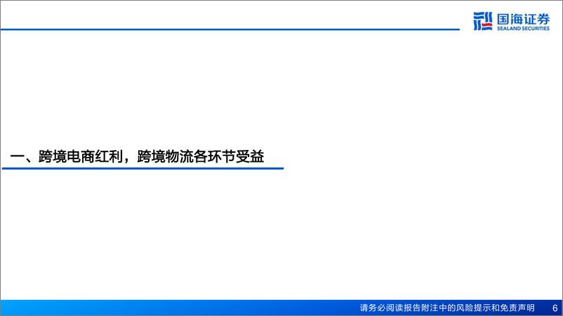 《物流行业把握跨境红利系列(二)：中国电商强势出海，跨境物流迎来投资机遇-240313-国海证券-62页》 - 第6页预览图