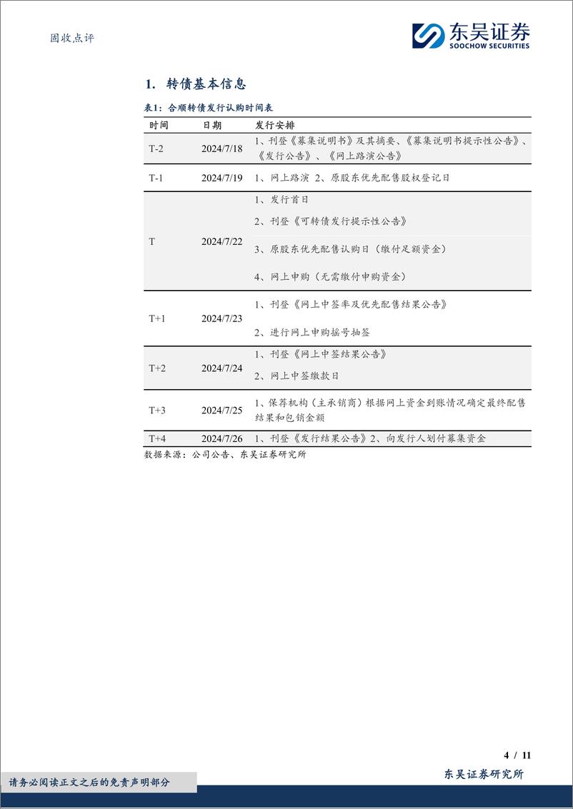 《固收点评：合顺转债，国内聚酰胺新材料领先企业-240720-东吴证券-11页》 - 第4页预览图