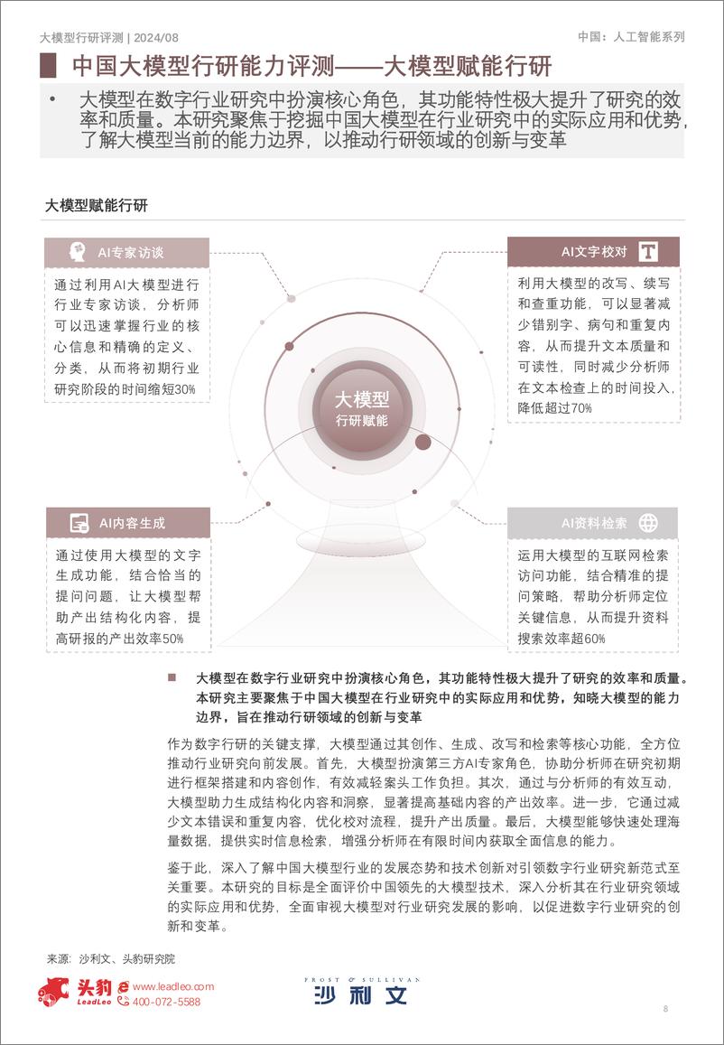 《2024年中国大模型行研能力年中评测-18页》 - 第8页预览图