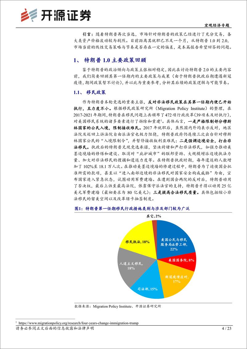 《宏观经济专题-从1.0到2.0：特朗普施政路径及影响的不变与变-250108-开源证券-23页》 - 第4页预览图