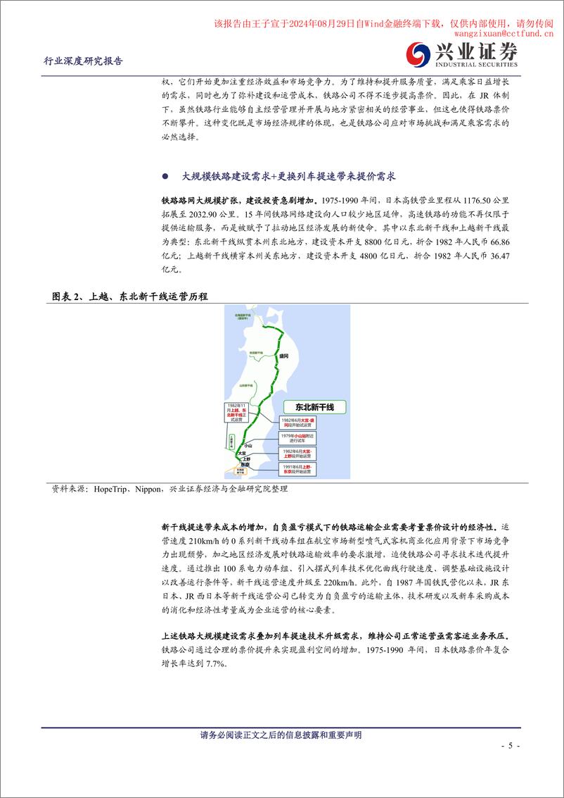 《铁路客运行业中日铁路客运发展对比系列报告之三：鉴往知来，中国铁路加速驶向新时代-240827-兴业证券-26页》 - 第5页预览图