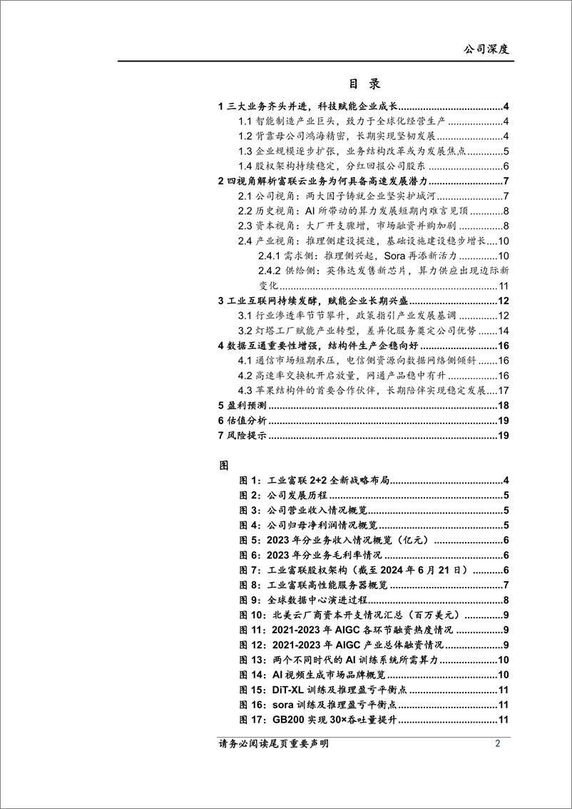 《上海证券-工业富联-601138-工业富联深度研究报告：乘AI发展东风，高端制造龙头实现坚毅成长》 - 第2页预览图