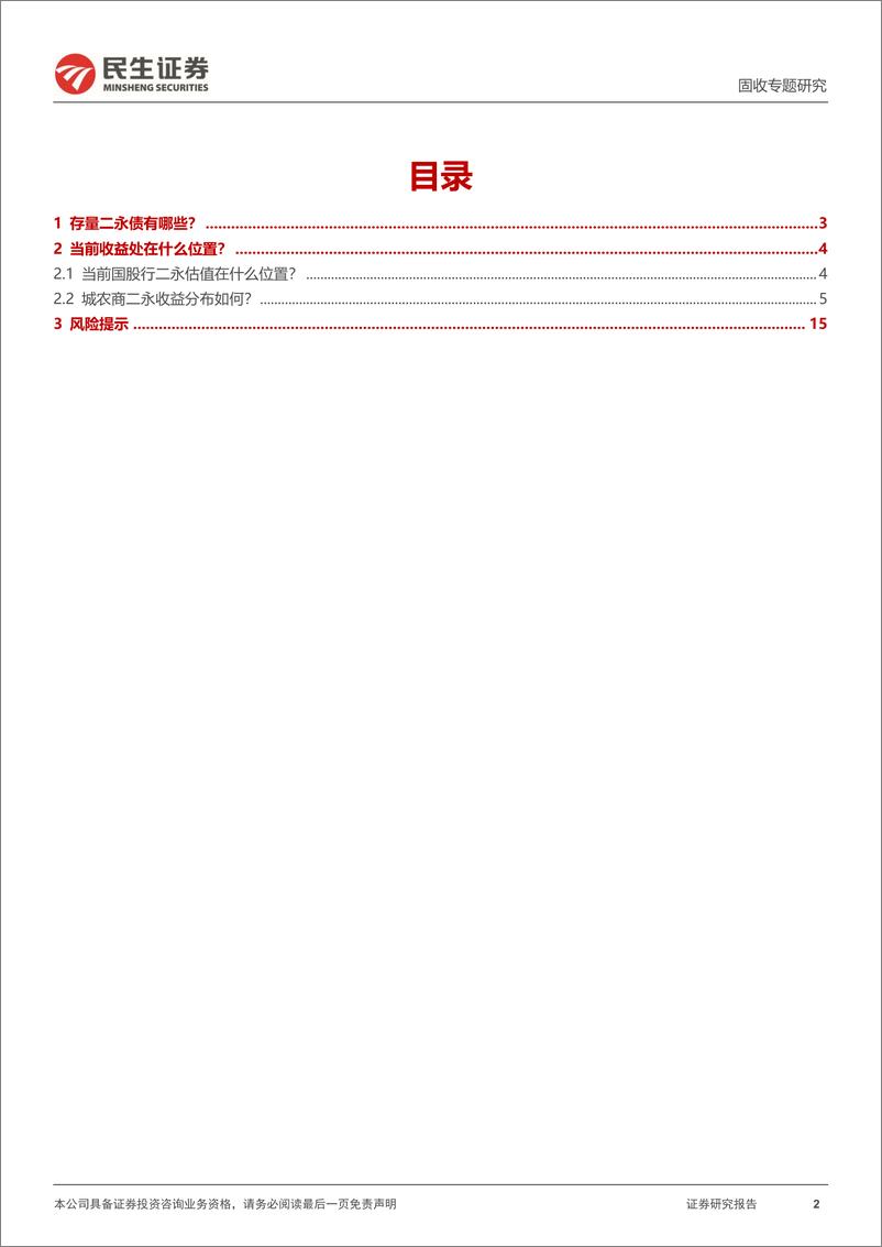 《商业银行研究系列：二永债还有多少挖掘空间？-240417-民生证券-17页》 - 第2页预览图
