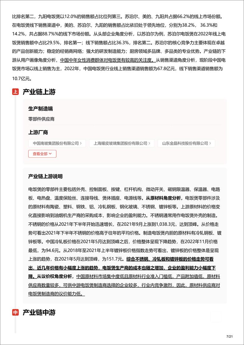 《2023年中国家用电饭煲行业词条报告-头豹研究院》 - 第7页预览图