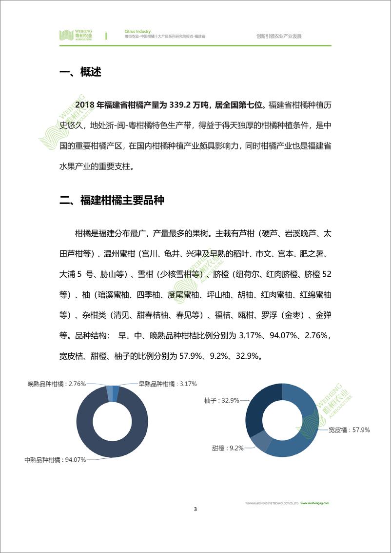 《农小蜂-中国柑橘十大产区系列研究简报（七）-福建省》 - 第4页预览图