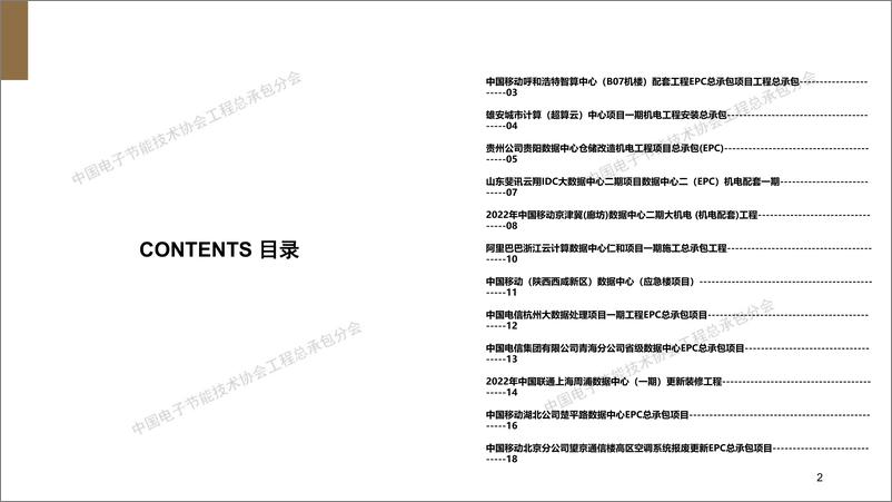 《算力基础设施工程总承包项目优秀案例》 - 第2页预览图