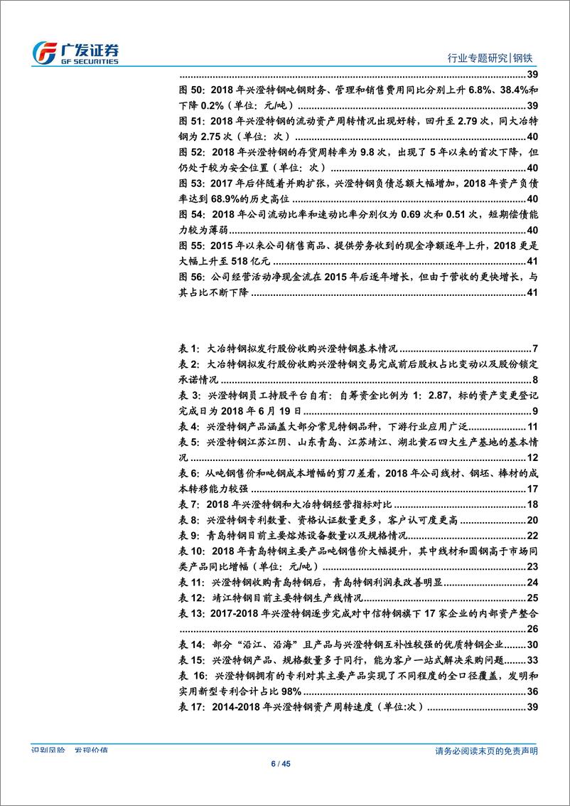 《钢铁行业兴澄特钢专题报告：中国特钢核心资产，未来规模、盈利弹性可期-20190818-广发证券-45页》 - 第7页预览图