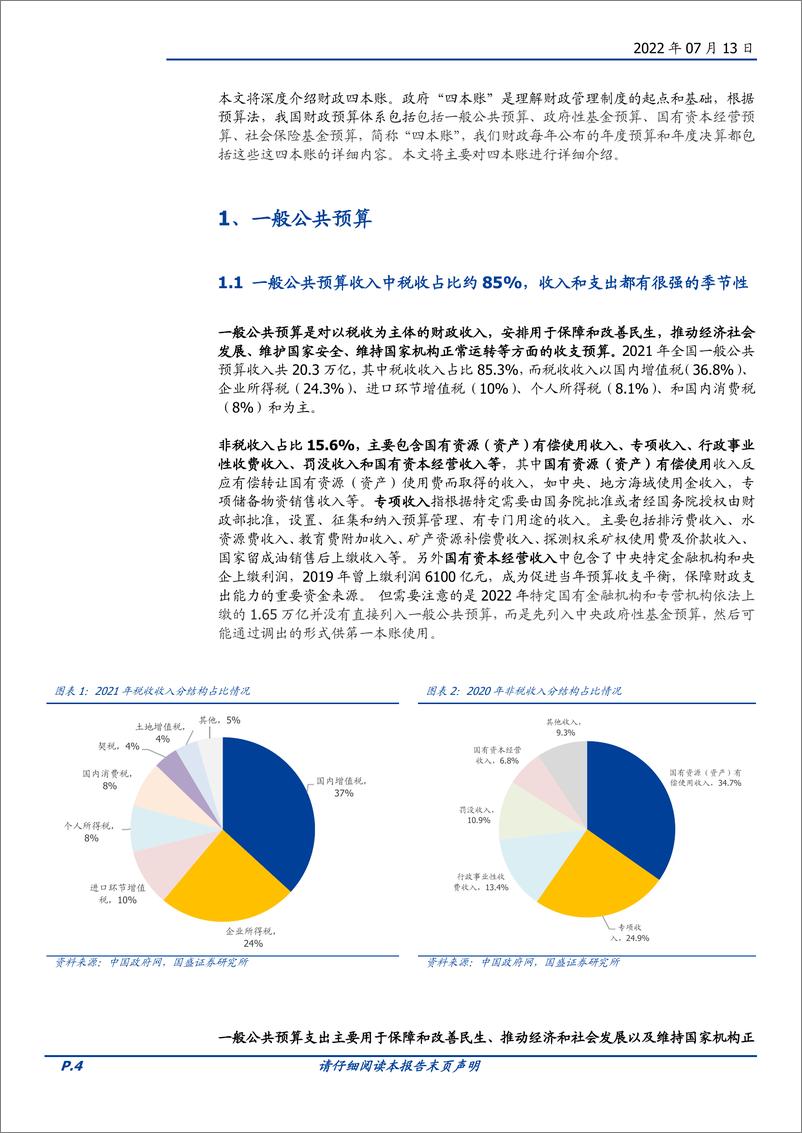 《固定收益专题：读懂财政系列报告（一），深度解读“四本账”-20220713-国盛证券-23页》 - 第5页预览图