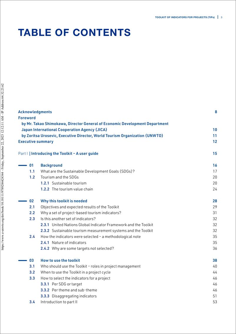 《世界旅游组织-2023年通过旅游业实现可持续发展目标——项目指标工具包-英-298页》 - 第6页预览图