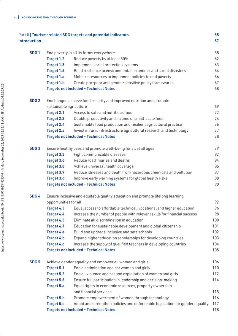 《世界旅游组织-2023年通过旅游业实现可持续发展目标——项目指标工具包-英-298页》 - 第7页预览图