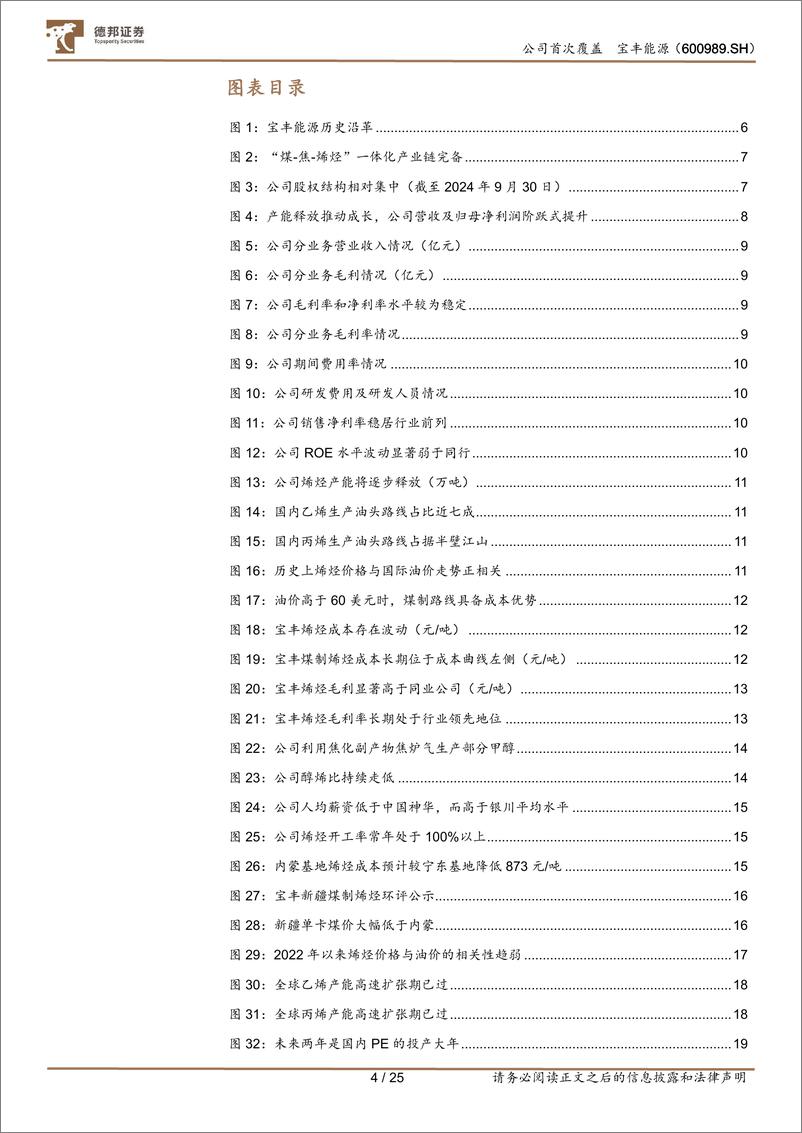 《宝丰能源(600989)煤制烯烃民企典范，成本领先成长广阔-241119-德邦证券-25页》 - 第4页预览图