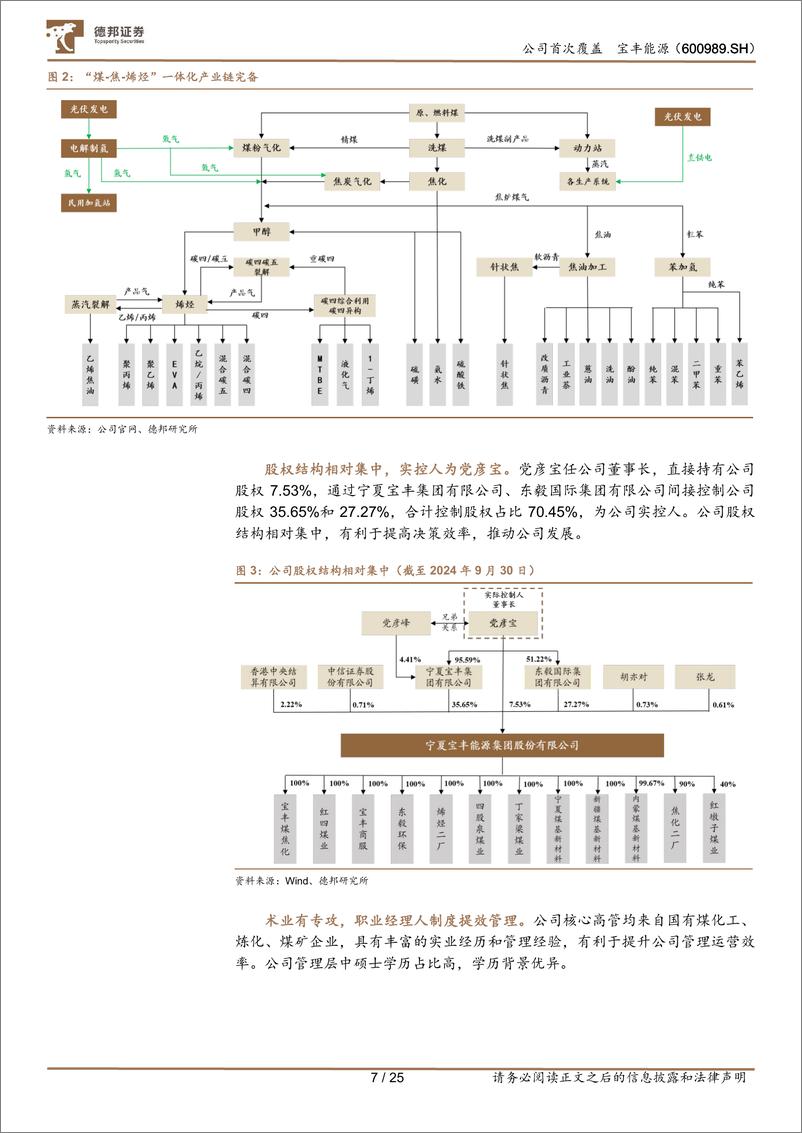 《宝丰能源(600989)煤制烯烃民企典范，成本领先成长广阔-241119-德邦证券-25页》 - 第7页预览图