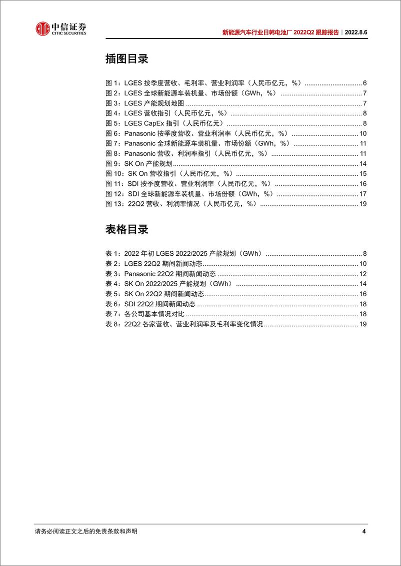 《新能源汽车行业日韩电池厂2022Q2跟踪报告：盈利水平普遍承压，下半年需求释放-20220806-中信证券-24页》 - 第5页预览图