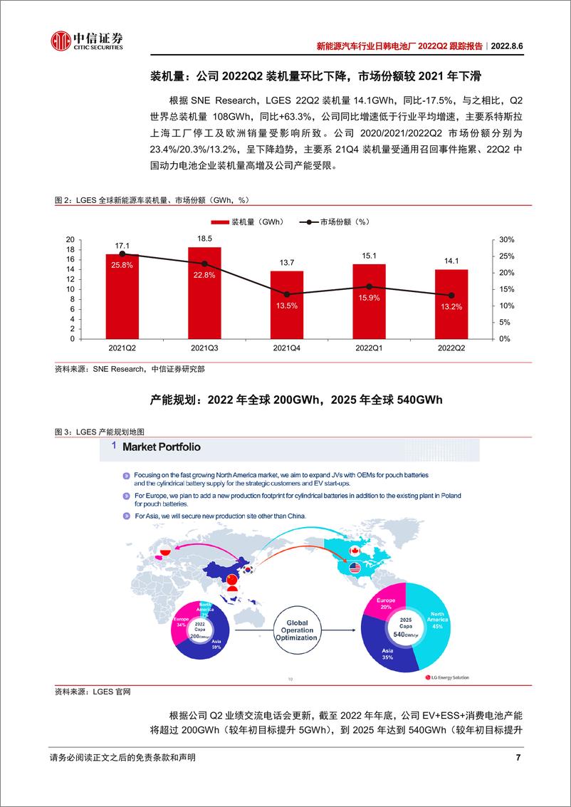 《新能源汽车行业日韩电池厂2022Q2跟踪报告：盈利水平普遍承压，下半年需求释放-20220806-中信证券-24页》 - 第8页预览图