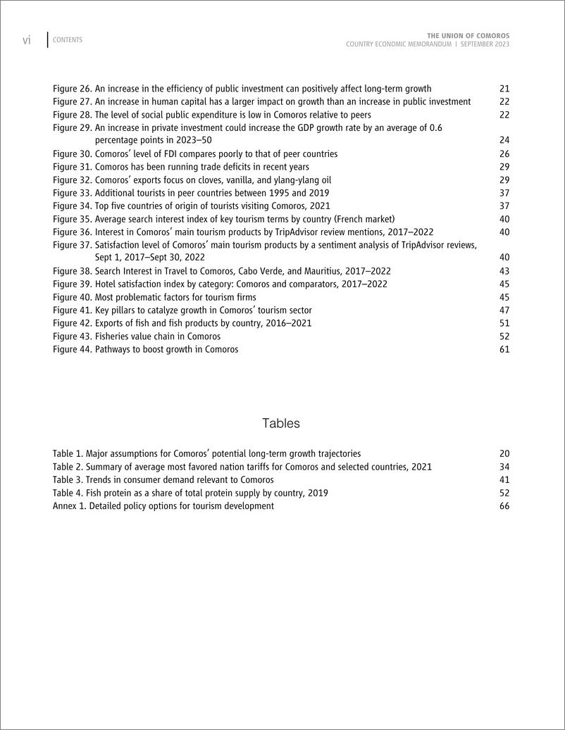 《世界银行-科摩罗联盟国家经济备忘录：促进增长创造更大机遇（英）-2023.9-79页》 - 第8页预览图