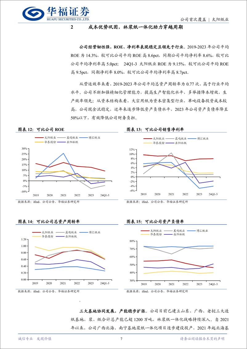 《太阳纸业(002078)林浆纸一体化龙头，盈利改善在即-250103-华福证券-13页》 - 第7页预览图