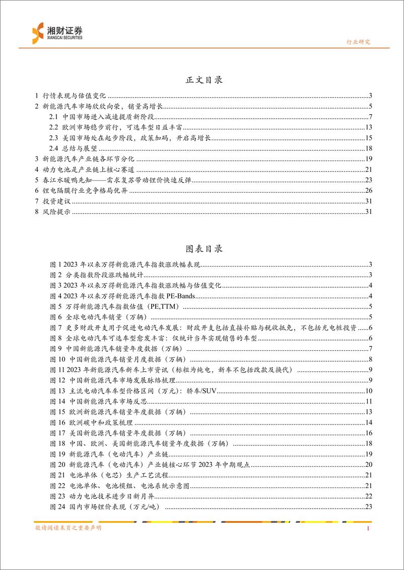 《新能源汽车行业2023年中期投资策略：中国市场进入减速提质新阶段-20230626-湘财证券-34页》 - 第4页预览图