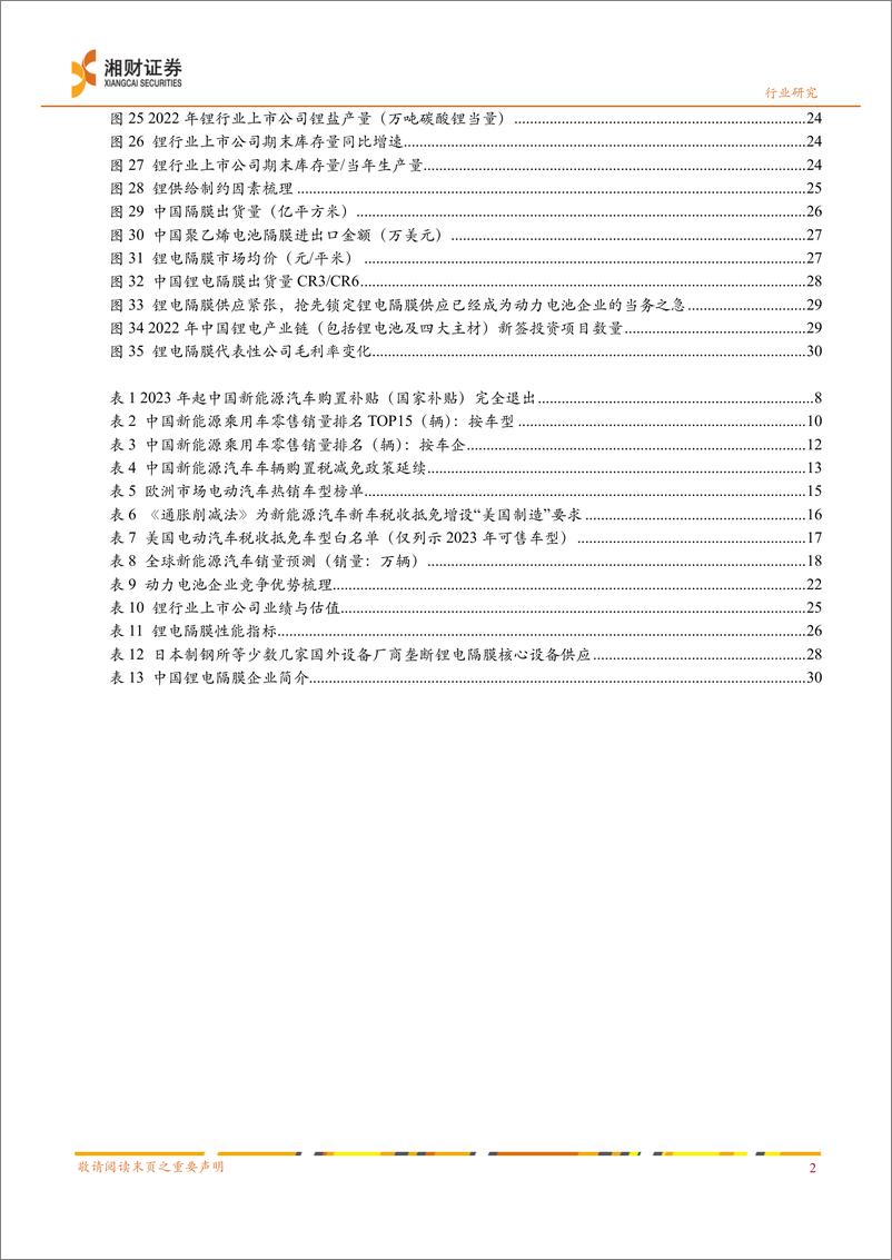 《新能源汽车行业2023年中期投资策略：中国市场进入减速提质新阶段-20230626-湘财证券-34页》 - 第5页预览图