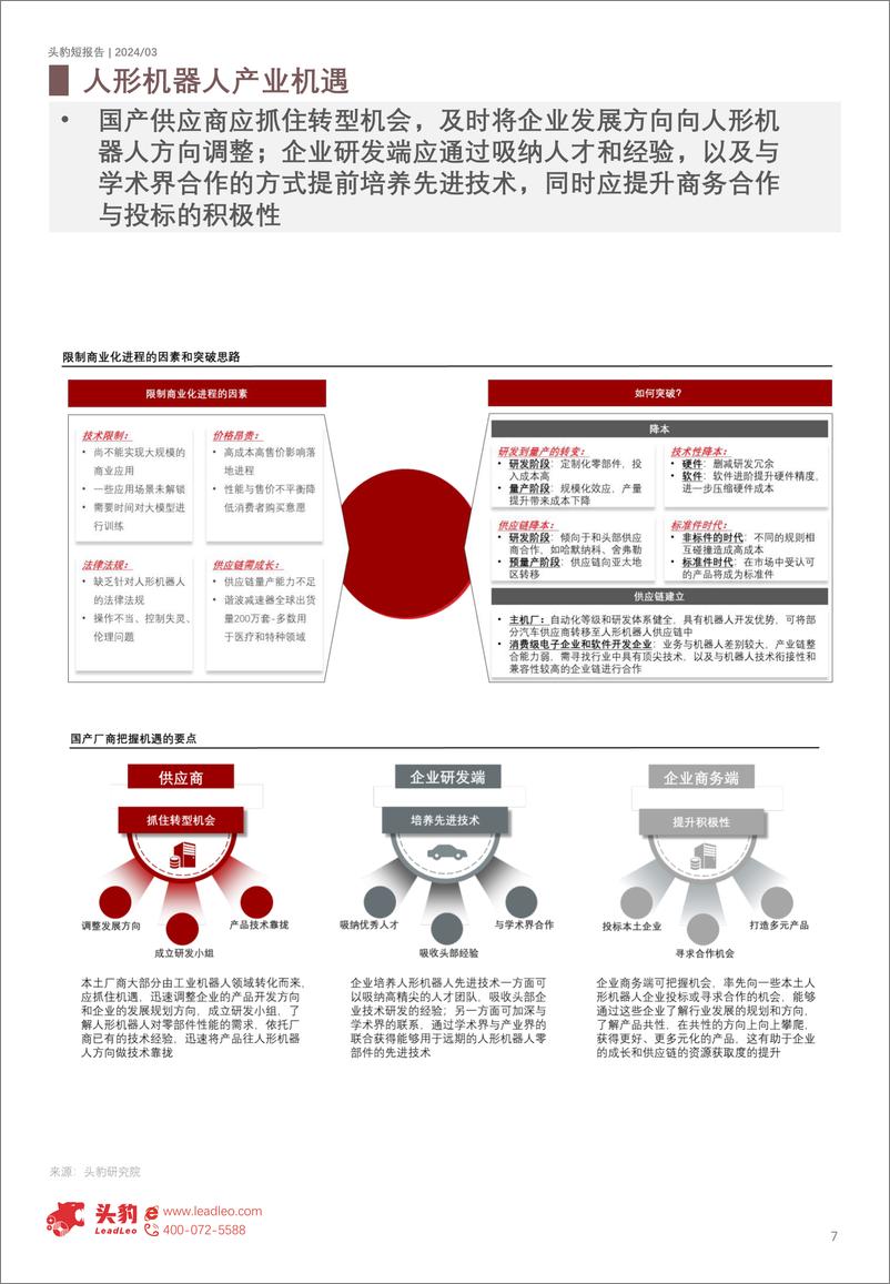 《头豹研究院-2024年中国人形机器人行业研究：关注人形机器人产业链机遇-精简版H301》 - 第7页预览图