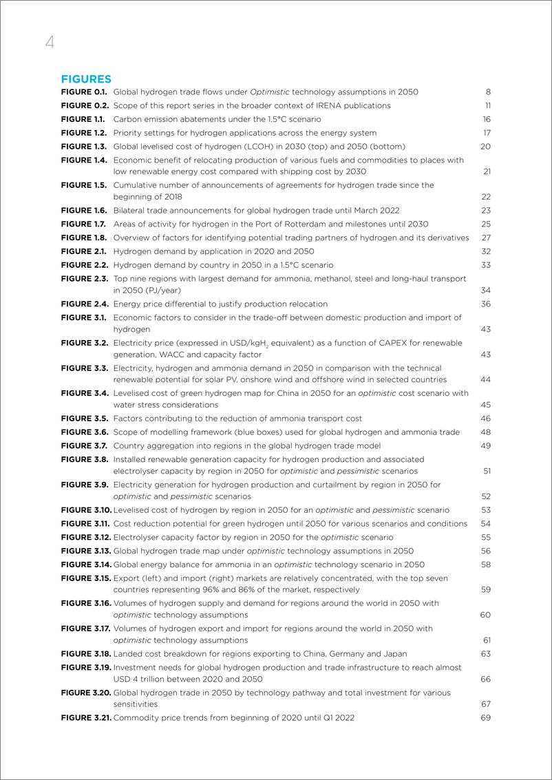《IRENA-实现1.5°C气候目标的全球氢贸易：2050年贸易展望和未来道路（英）-2022.7-114页》 - 第5页预览图