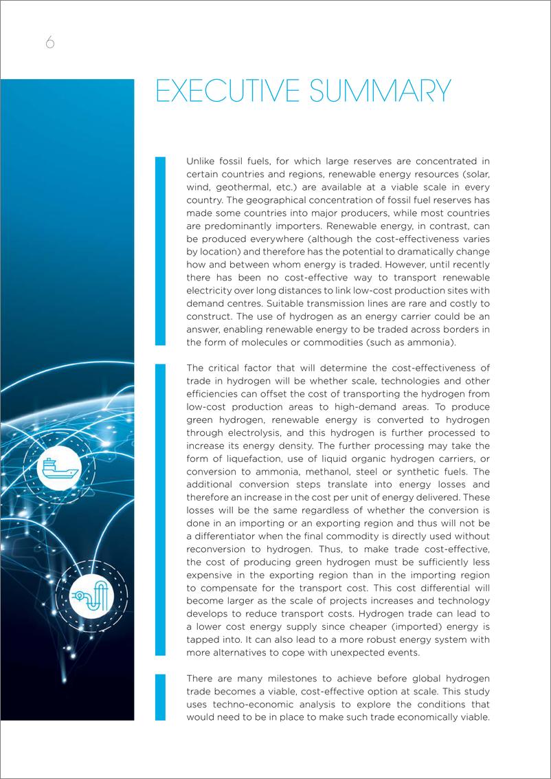 《IRENA-实现1.5°C气候目标的全球氢贸易：2050年贸易展望和未来道路（英）-2022.7-114页》 - 第7页预览图