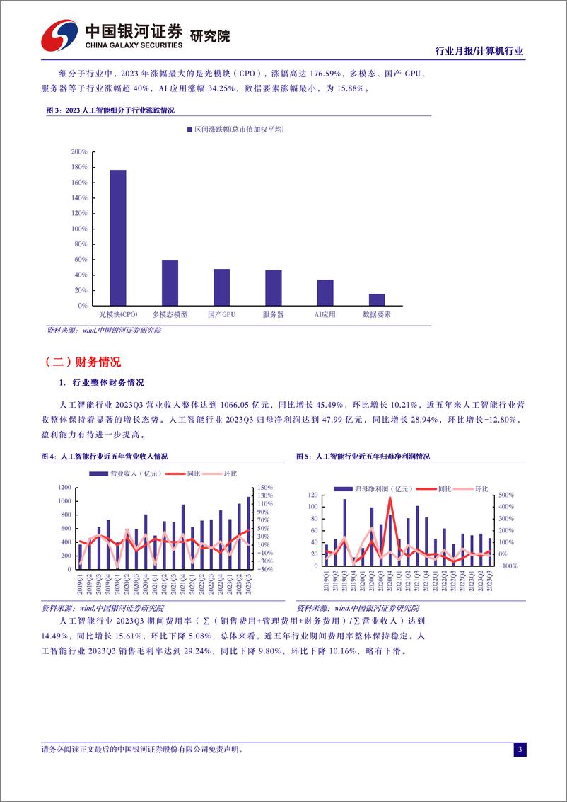 《2024中国银河-人工智能行业月报2024迎来AIGC应用元年》 - 第4页预览图