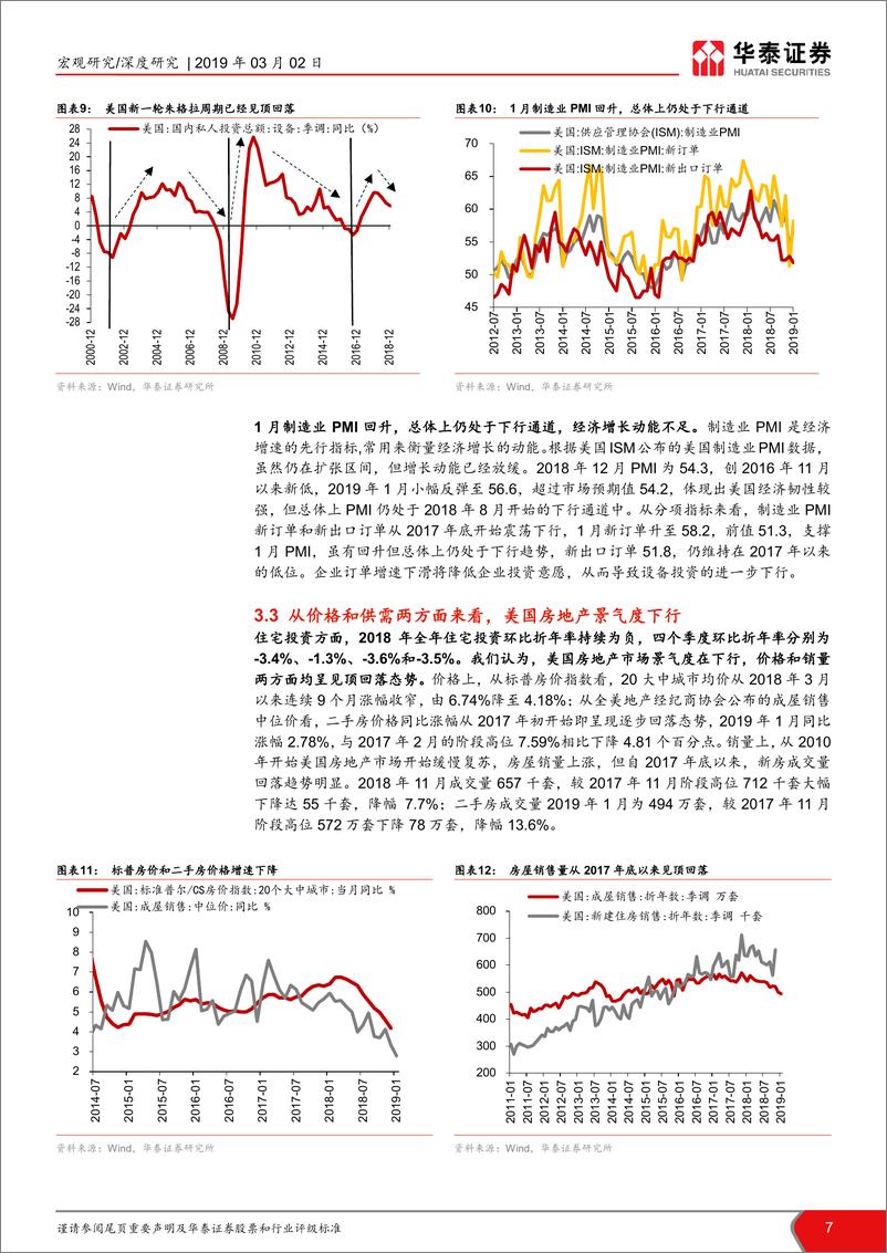 《美国经济面面观：美国经济离超预期下跌有多远？-20190302-华泰证券-22页》 - 第8页预览图