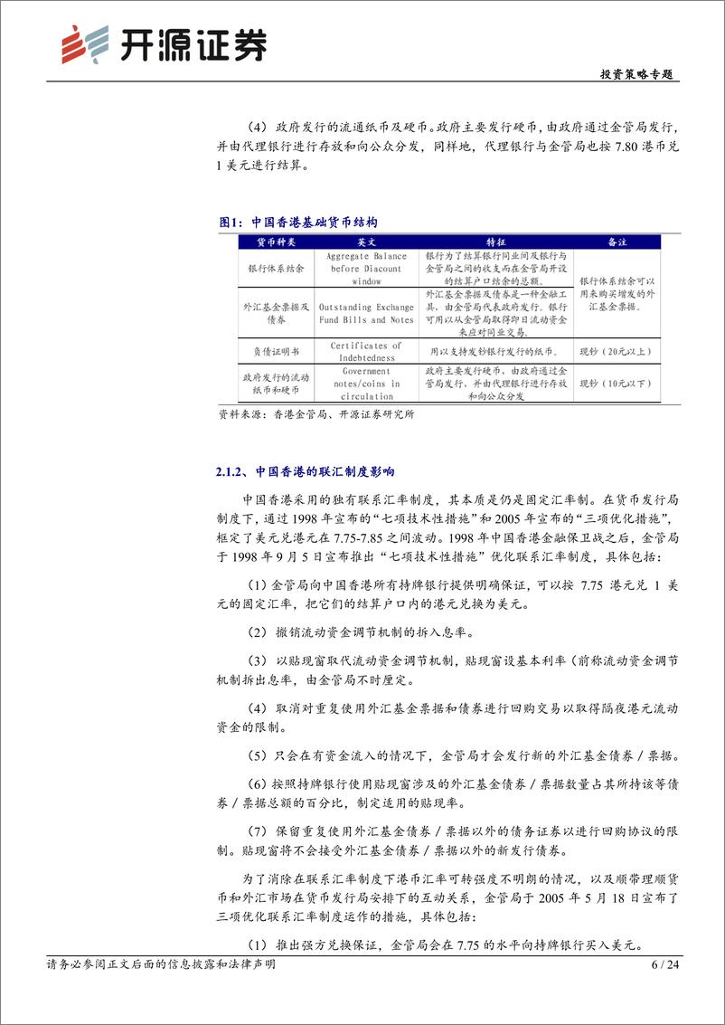 《投资策略专题-港股投资方法论系列一：流动性视角看降息后的港股-241024-开源证券-24页》 - 第6页预览图