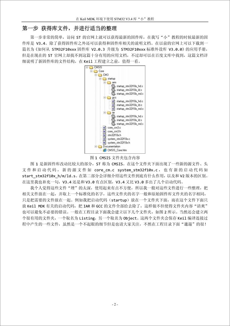 《STM3在KEIMDK环境下使用V3.4库》 - 第2页预览图