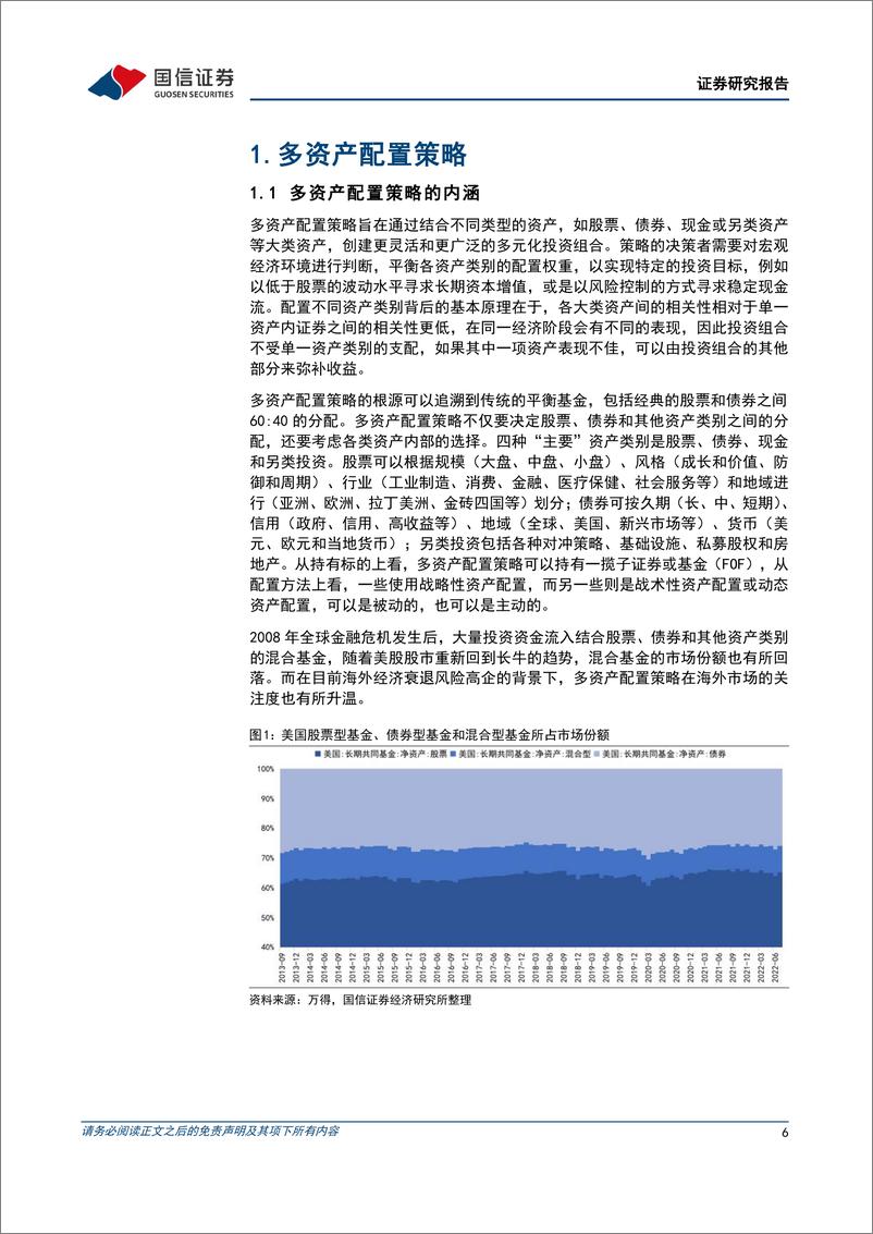 《多资产配置策略专题：海外哪类资产配置组合可以穿越衰退？-20220923-国信证券-40页》 - 第7页预览图