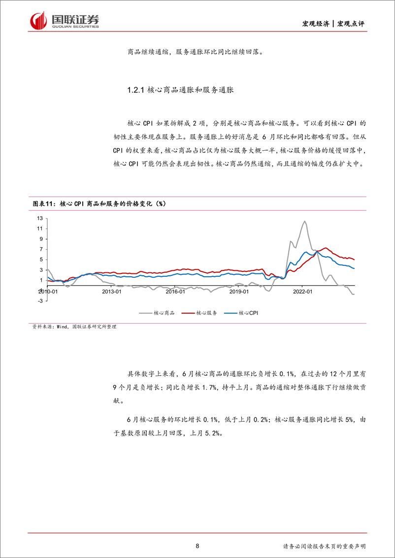 《美国6月CPI数据点评：通胀再降温，降息或可期待-240713-国联证券-21页》 - 第8页预览图