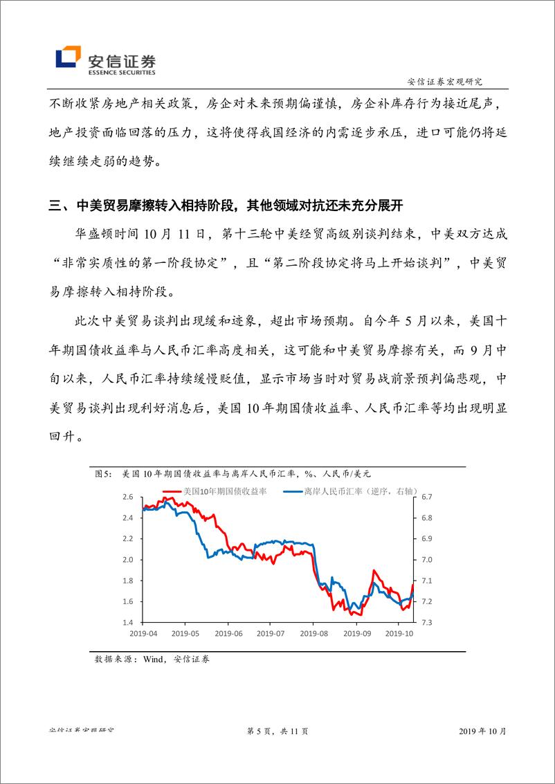 《9月贸易数据点评：进出口继续走弱，中美阶段性协议达成-20191015-安信证券-11页》 - 第6页预览图
