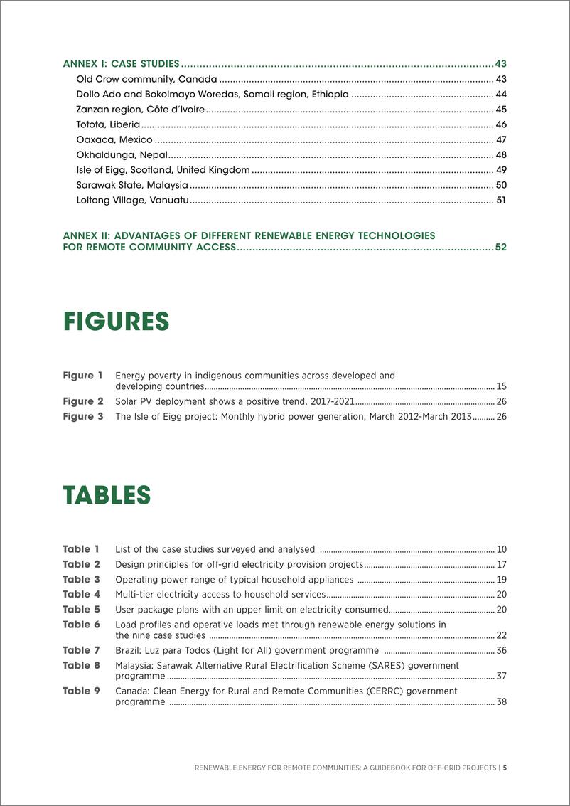 《2023偏远社区的可再生能源：离网项目指南报告（英文版）-IRENA》 - 第5页预览图