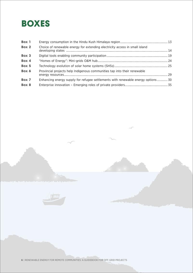 《2023偏远社区的可再生能源：离网项目指南报告（英文版）-IRENA》 - 第6页预览图