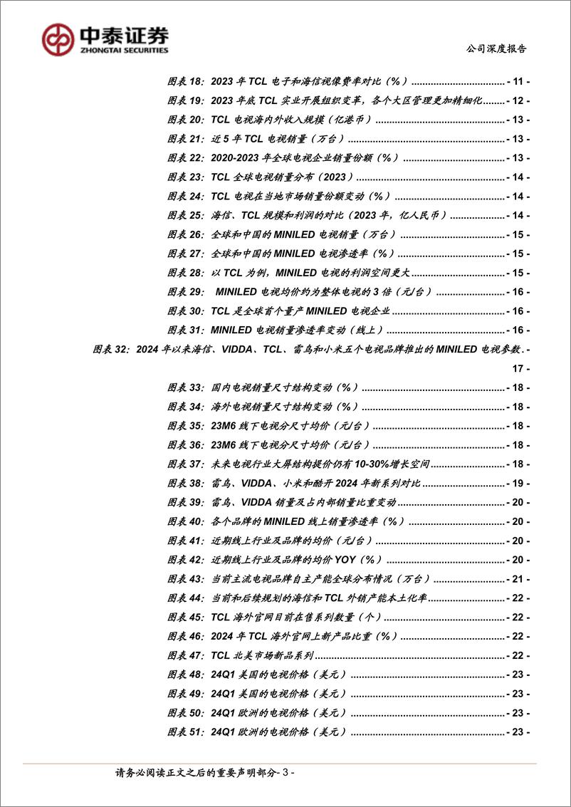 《TCL电子(1070.HK)2024，重新出发-240619-中泰证券-38页》 - 第3页预览图