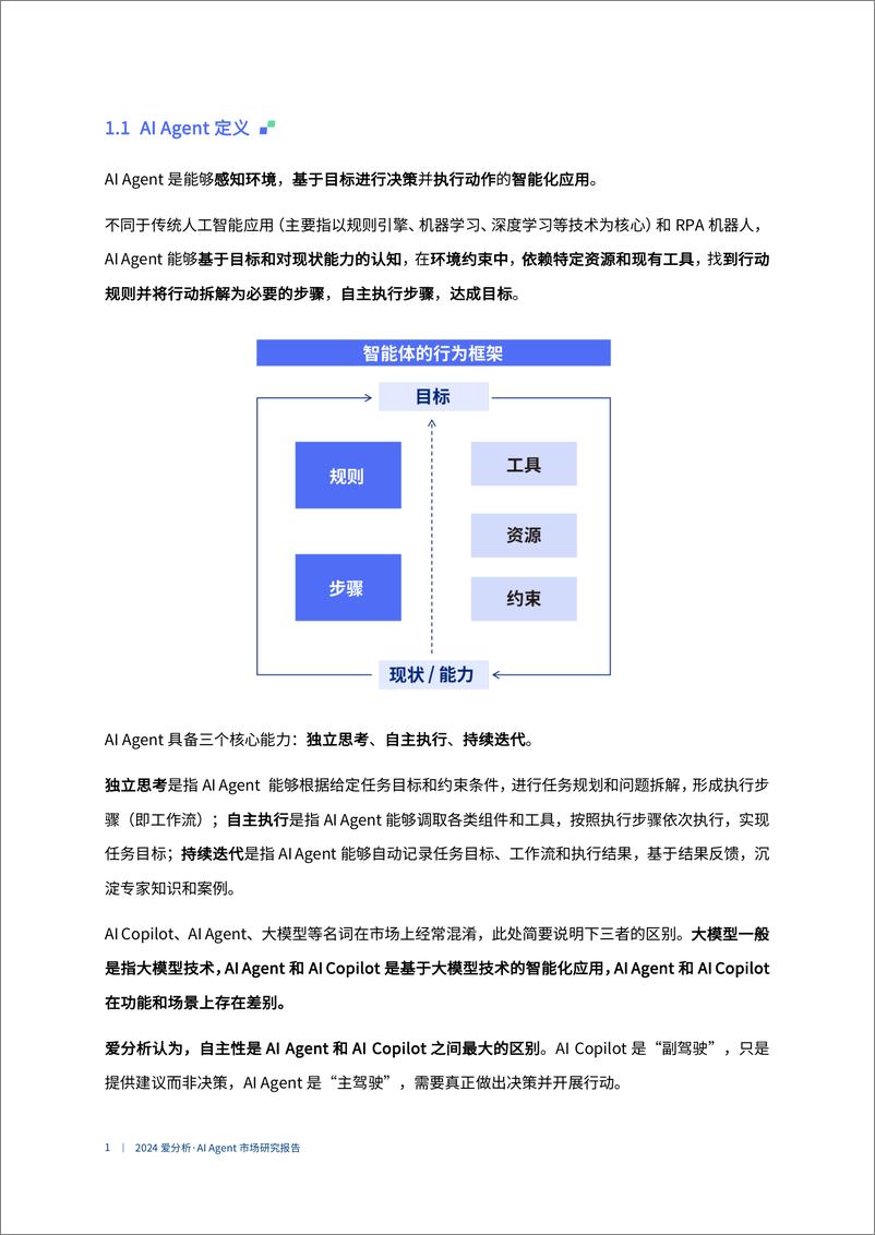 《2024爱分析·中国AI Agent市场研究报告》 - 第6页预览图